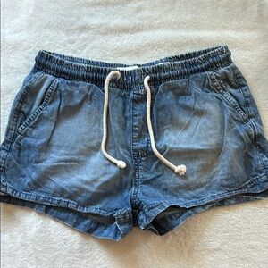 Denim Blue Women's Casual Shorts